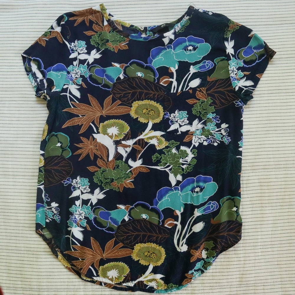 Floral Pattern Blouse